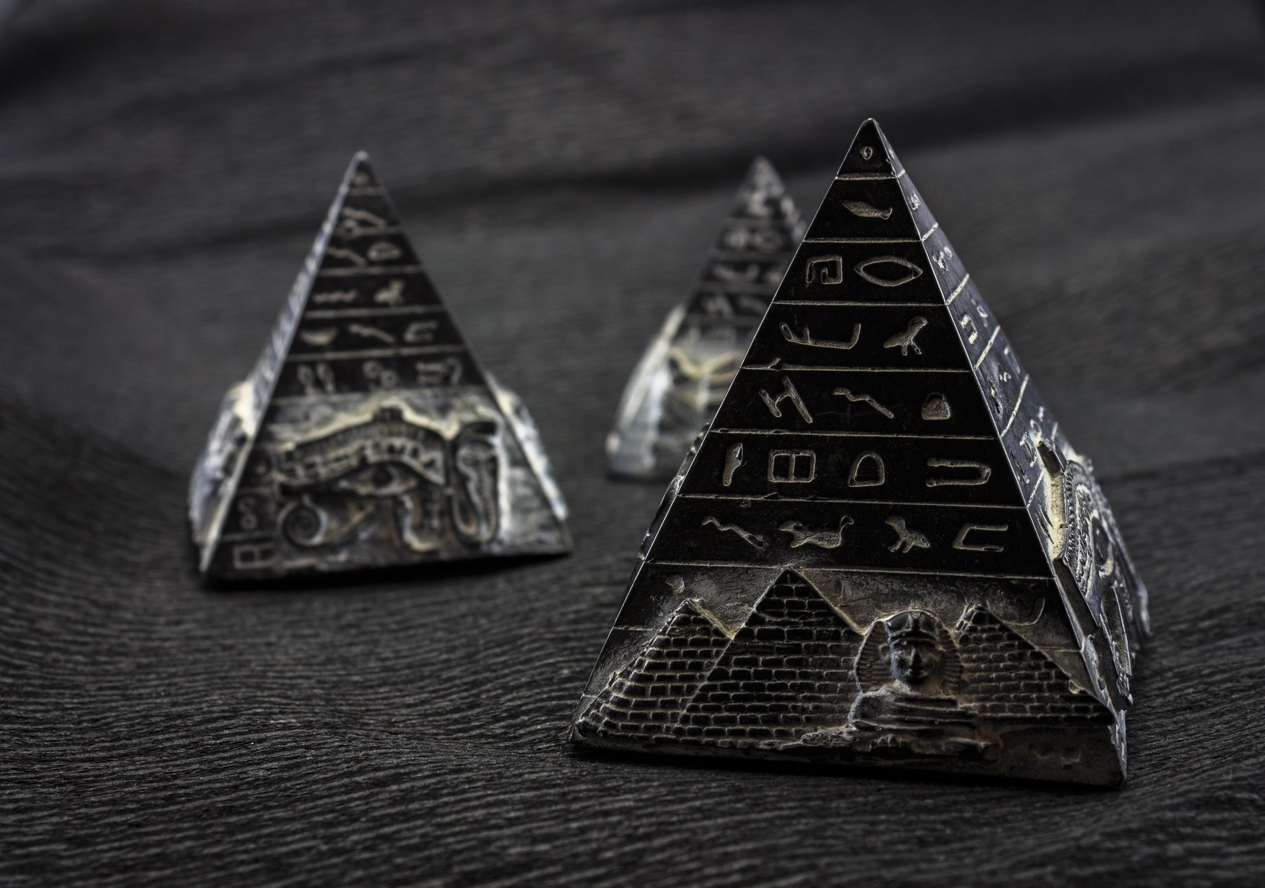 Black Egyptian Pyramid Souvenirs